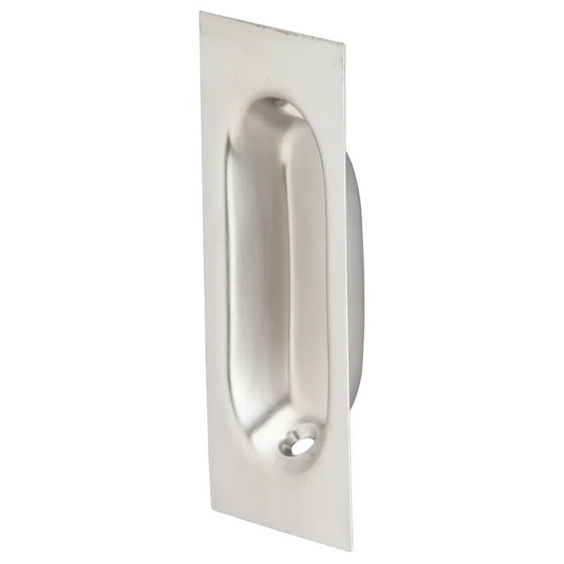 Ives 1-5/16 In. L Bright Chrome Brass Flush Pull - Model 22b26d