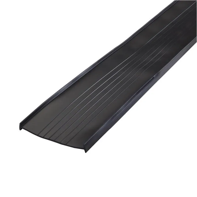 M-D Platinum Vinyl Garage Door Bottom – 9 ft Black Seal
