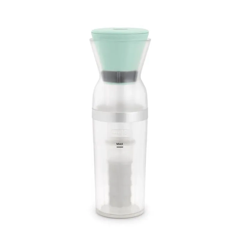 Dash Brew2Go 1.5‑Cup Blue Portable Cold Brew Coffee Maker – Compact On‑The‑Go Brewer
