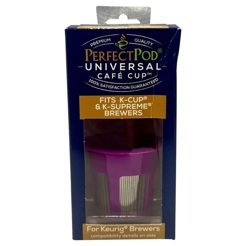 Perfect Pod Purple Circle Reusable Coffee Filter – Single Cup