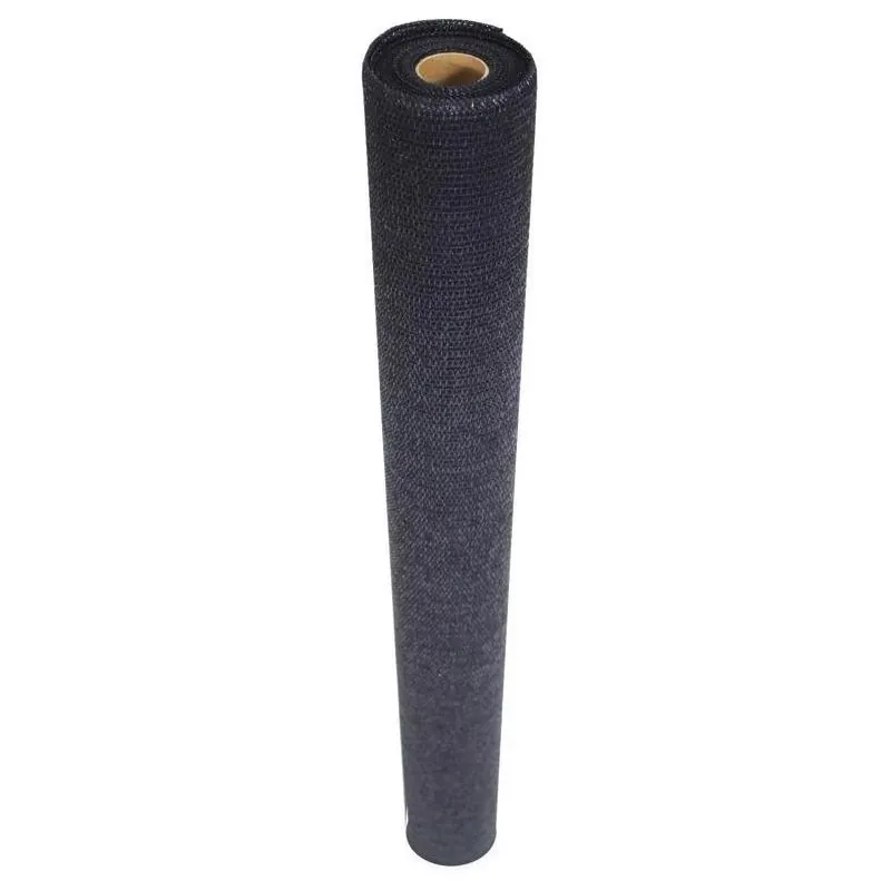 Coolaroo 6‑ft × 15‑ft Black Polyethylene Shade Cloth – UV‑Blocking Outdoor Cover
