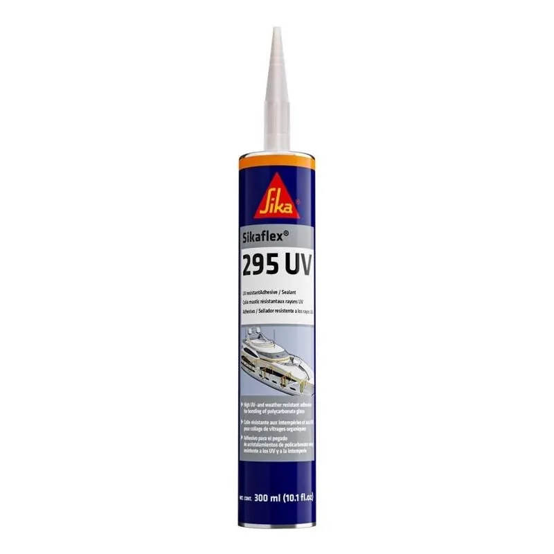 Sika White Silicone Sealant – 10 oz Tub