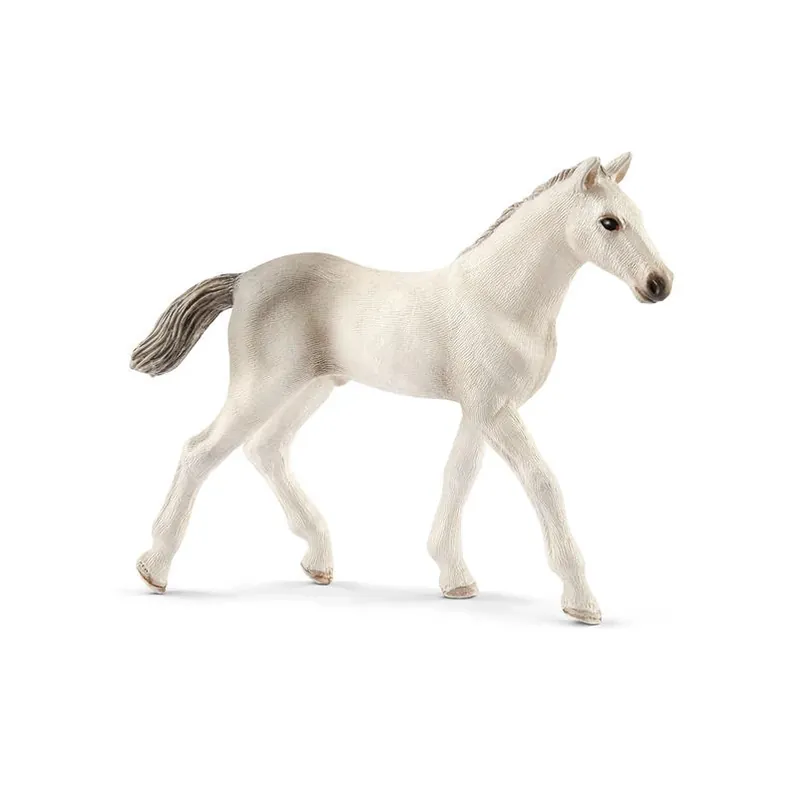Schleich Holsteiner Foal Figure – White Horse Club Collectible