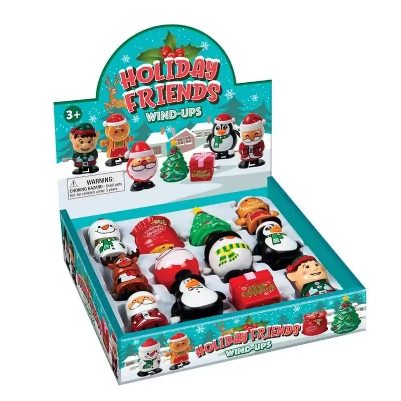 Holiday Friends Assorted Christmas Wind‑Up Toy – Festive Play For Kids 3+