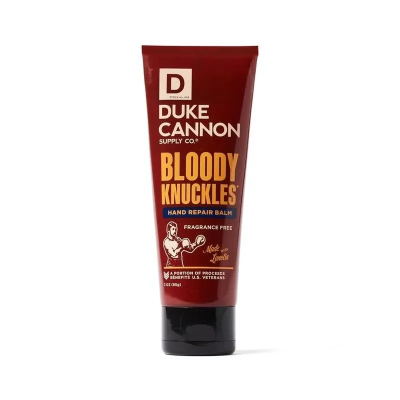 Duke Cannon 3 Oz. Bloody Knuckles Hand Repair Balm - Unscented Moisturizing Lotion