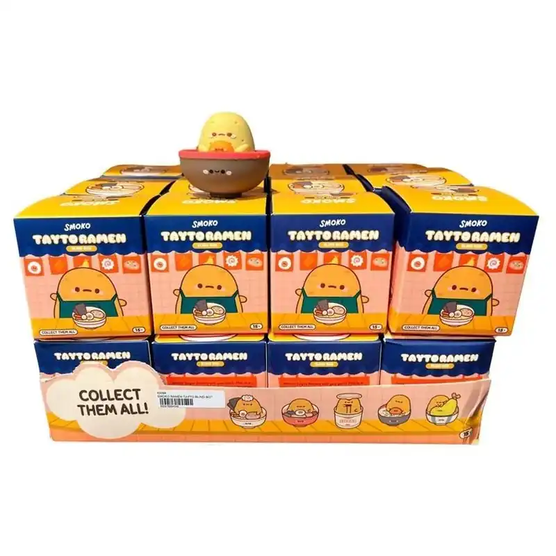 Smoko Tayto Multicolored Potato Ramen Blind Box Vinyl Figure