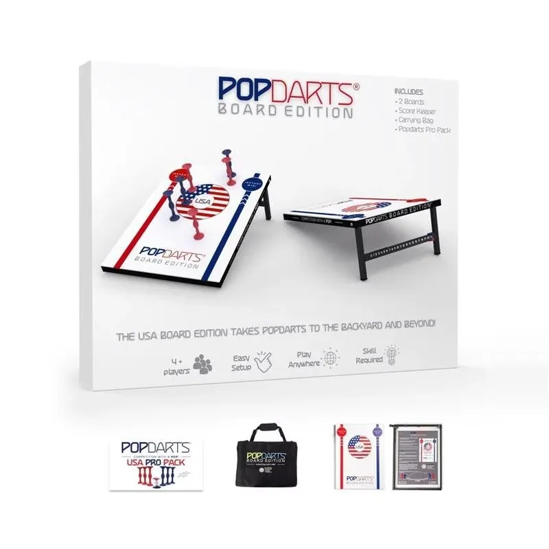 Popdarts USA Tourney Boards Set – Premium Competition Dartboard Kit