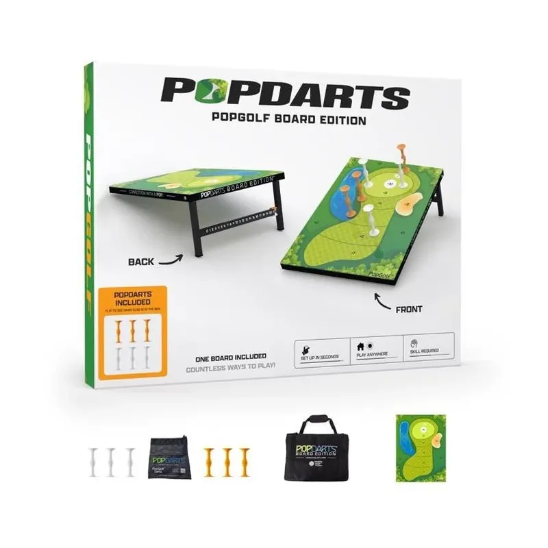 Popdarts PopGolf Aluminum Board Set – Indoor Mini Golf For Kids