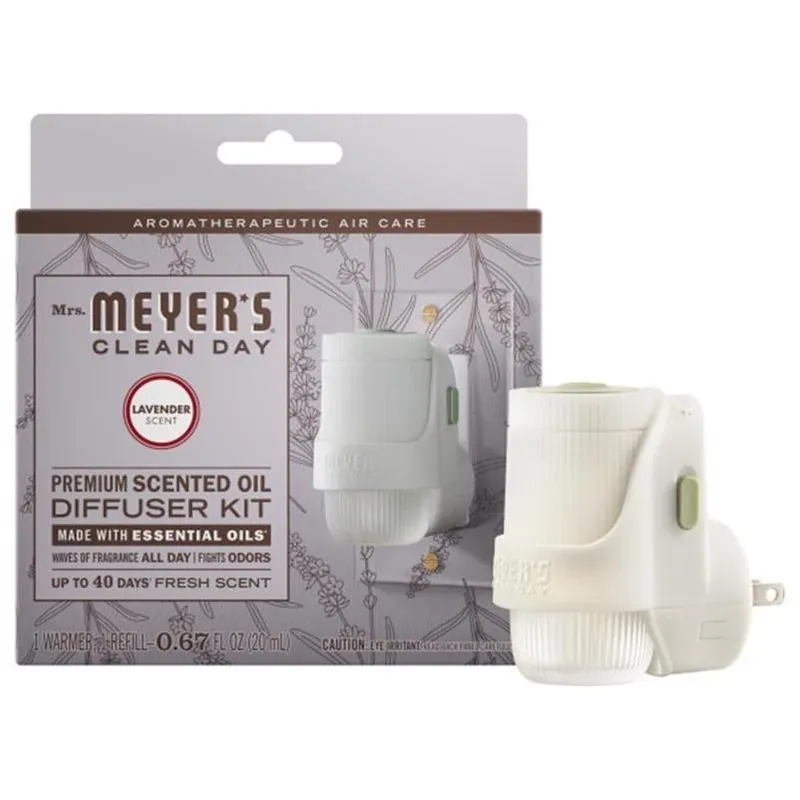 Mrs. Meyer‘s Clean Day Lavender Air Freshener Starter Kit – 0.67 oz Liquid