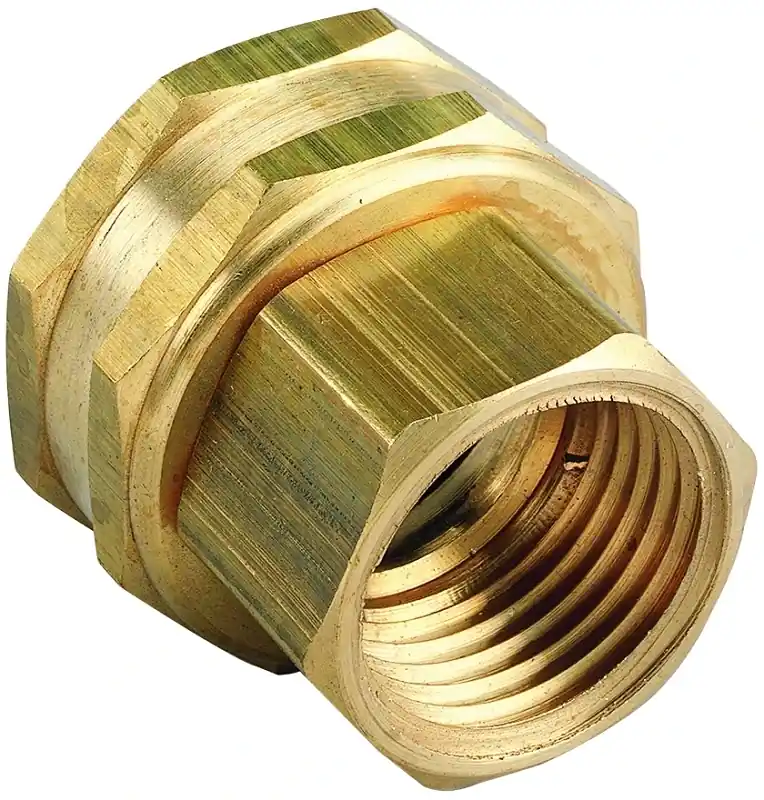 Orbit Brass 1/2 In. D X 3/4 In. D Hose Adapter 1 Pk