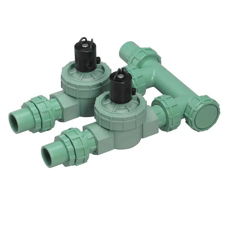 2-valve Preassembled Manifold 3/4 In. 200 Psi For Irrigation Systems