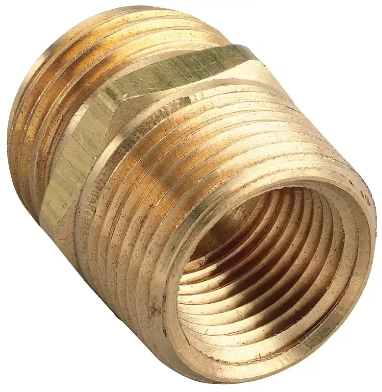 Orbit Brass 1/2 In. D X 3/4 In. D Hose Adapter 1 Pk