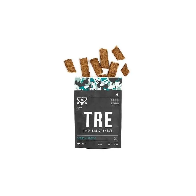 Operation Good Boy TRE Beef Jerky – 5 oz Natural Dog Treat