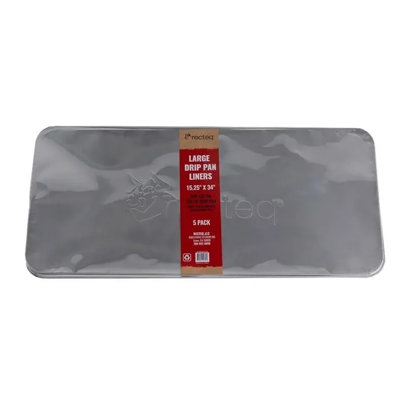 Recteq Heavy‑Duty Aluminum Foil Liner – Heat‑Resistant Smoker Accessory