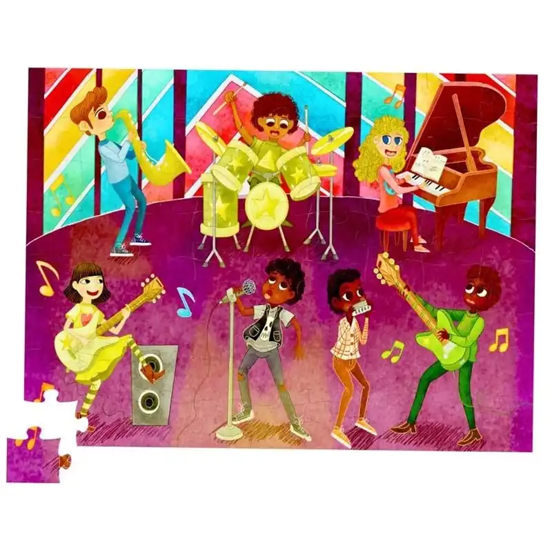 Upbounders Musical Crossroads Jumbo Puzzle – 72‑Piece Kids Challenge