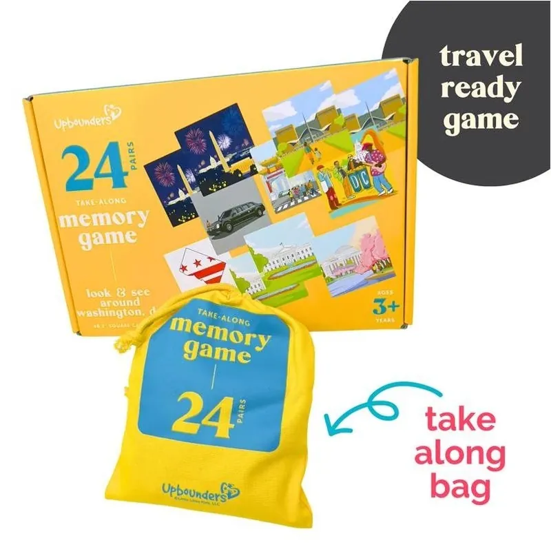 Upbounders Washington D.C. 48‑Piece Educational Memory Matching Game