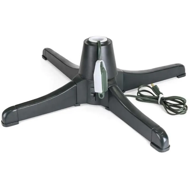 J Hofert Co 7.5‑Foot Rotating Plastic Christmas Tree Stand