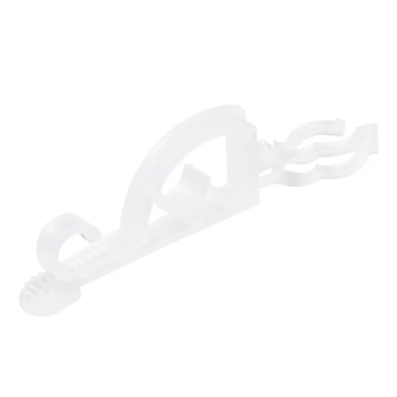 Simple Living Solutions Max Pro Anywhere Light Clip – Clear Outdoor Plastic Fastener (1‑Pack)