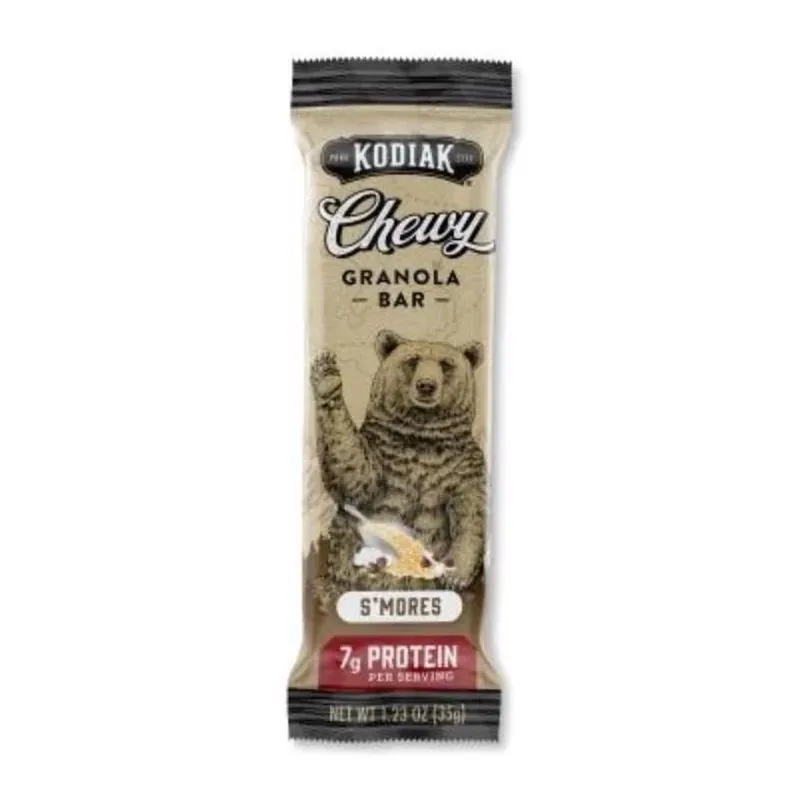 Kodiak Chewy S‘Mores Granola Bar – 1.23 oz Portable Snack