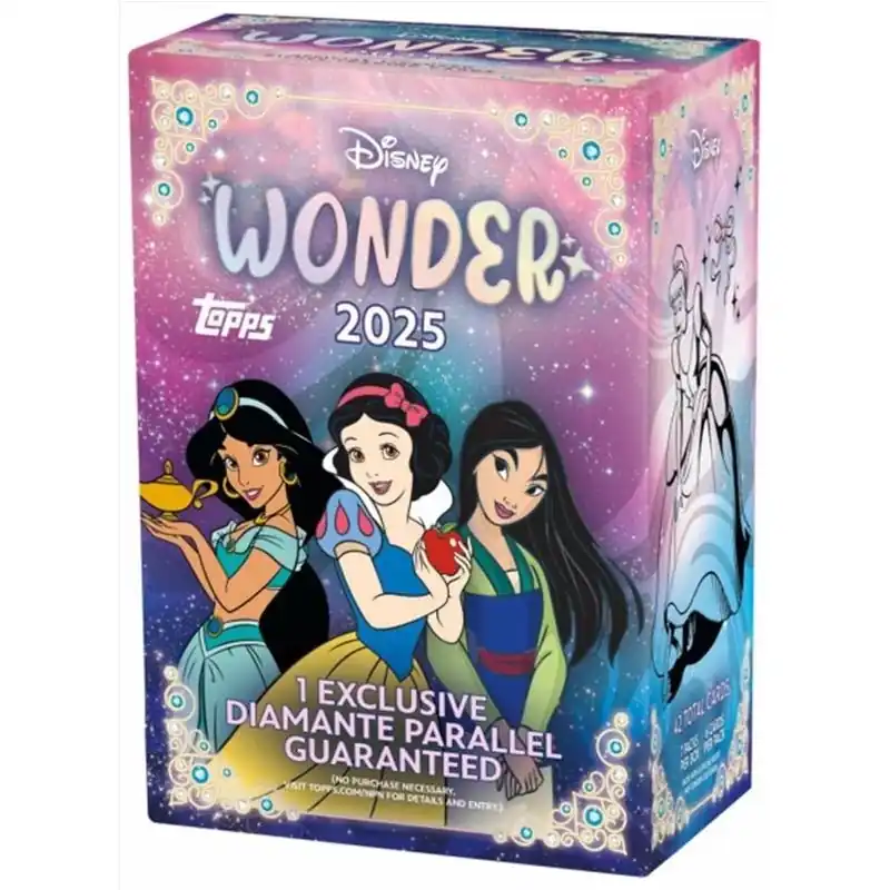 Topps Disney Wonder 2025 Value Box – Collectible Trading Card Set