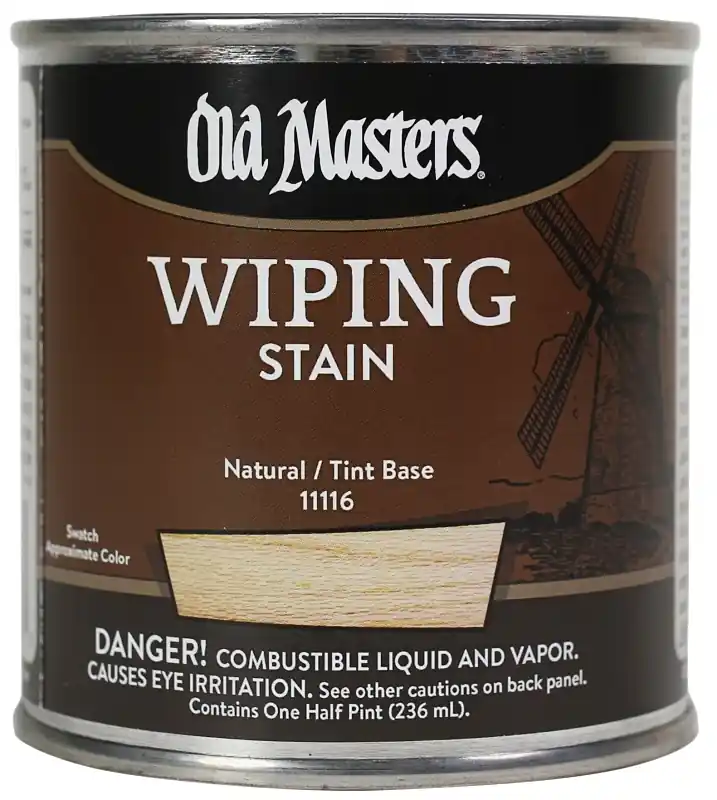 Wiping Stain, Oil-Based, Natural, 1/2-Pt.