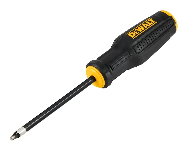 Square Drive Screwdriver 2 With 4 In Shank Length And Ergonomic Handle