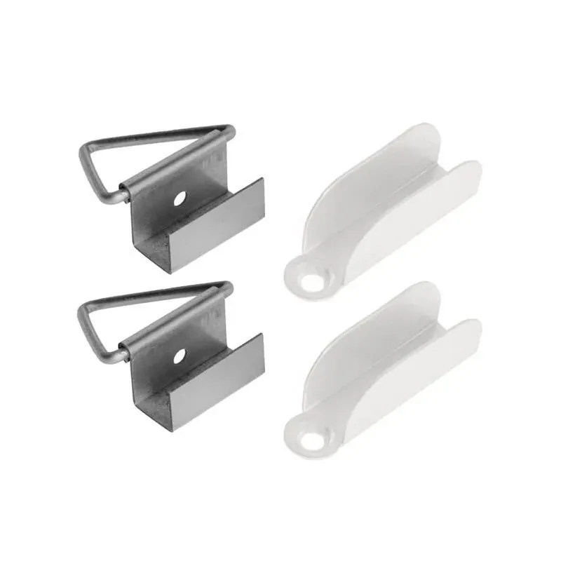M‑D Aluminum Screen Top Hanger – 3/8" × 1½" Heavy‑Duty Mount, 1‑Pack