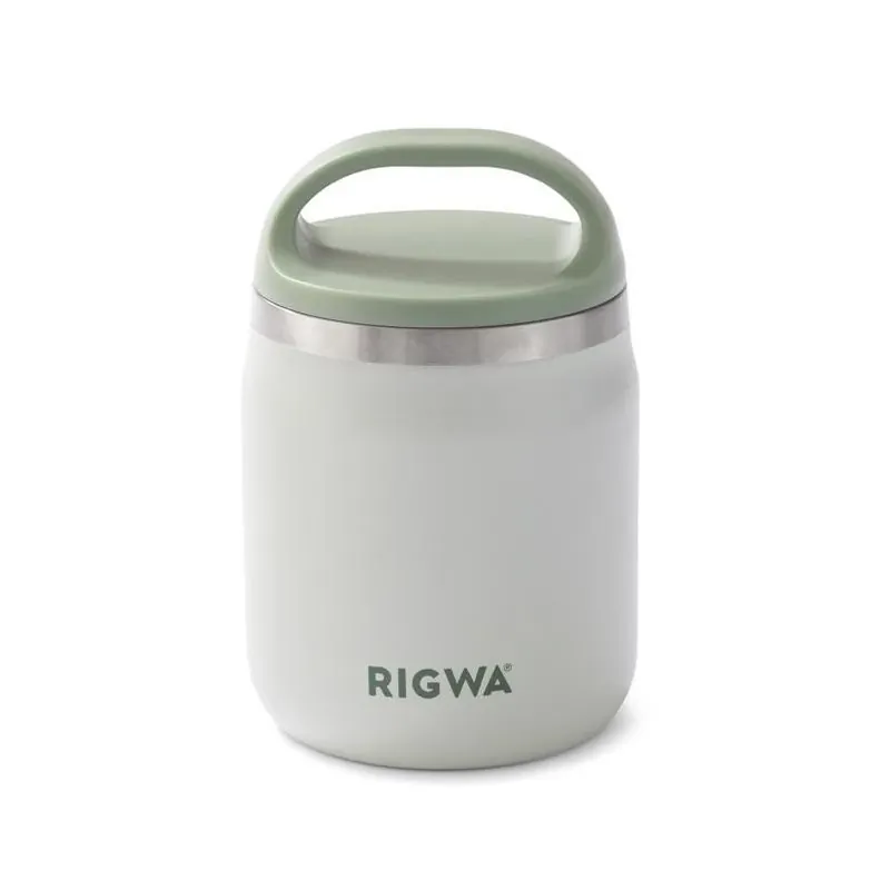 Rigwa Life 20 oz Sage Vacuum Insulated Food Jar – Stainless Steel Travel Companion