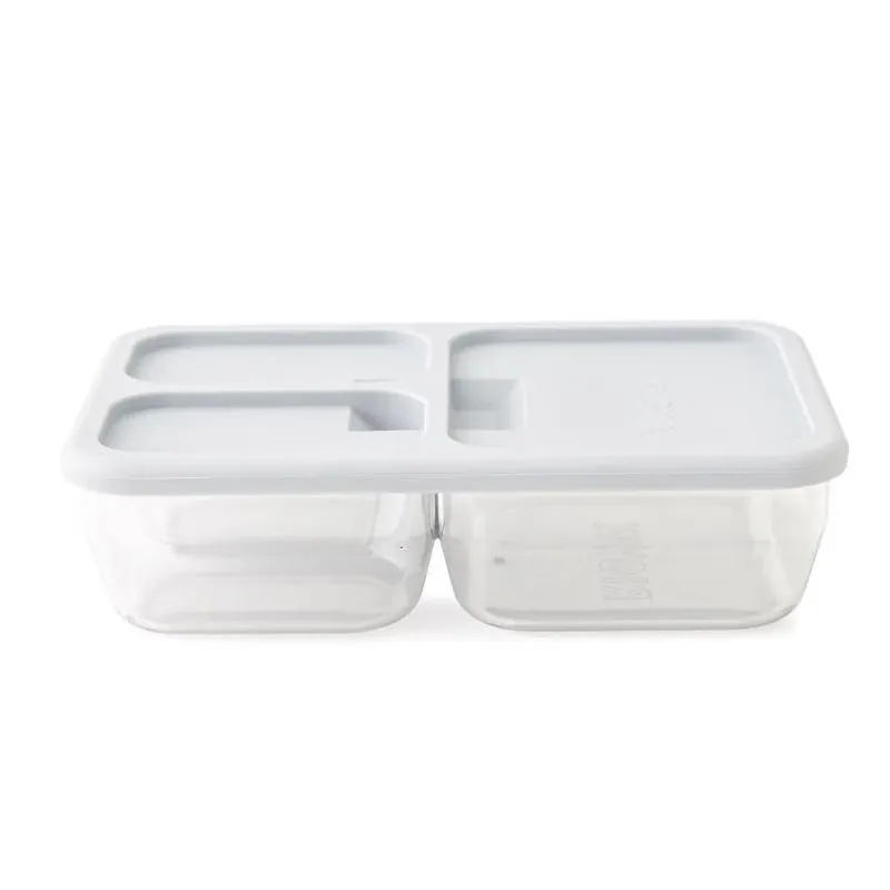 Rigwa Life 3‑Way Lunch‑Prep Set For 8×5 Bento Box – Leak‑Proof Crystal‑Clear