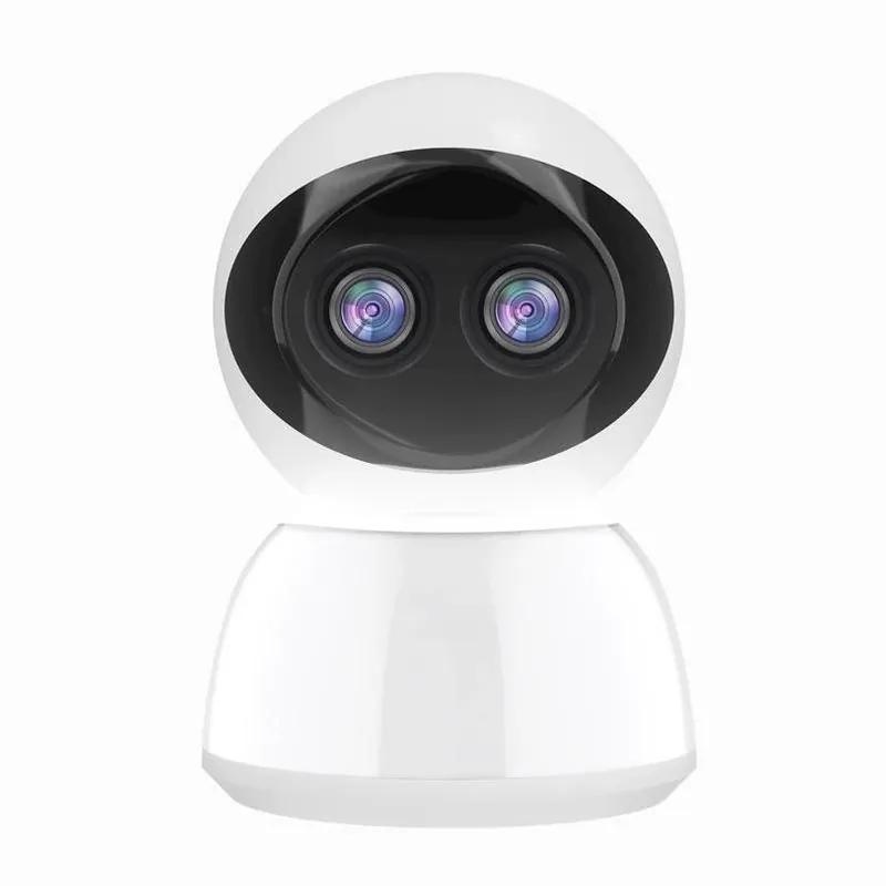I Indoor Pan‑Tilt Wi‑Fi Security Camera – White