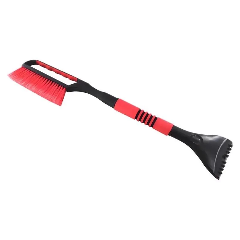 KeyStart 26‑Inch Black & Red Plastic Ice Scraper – Tough Winter Car Tool