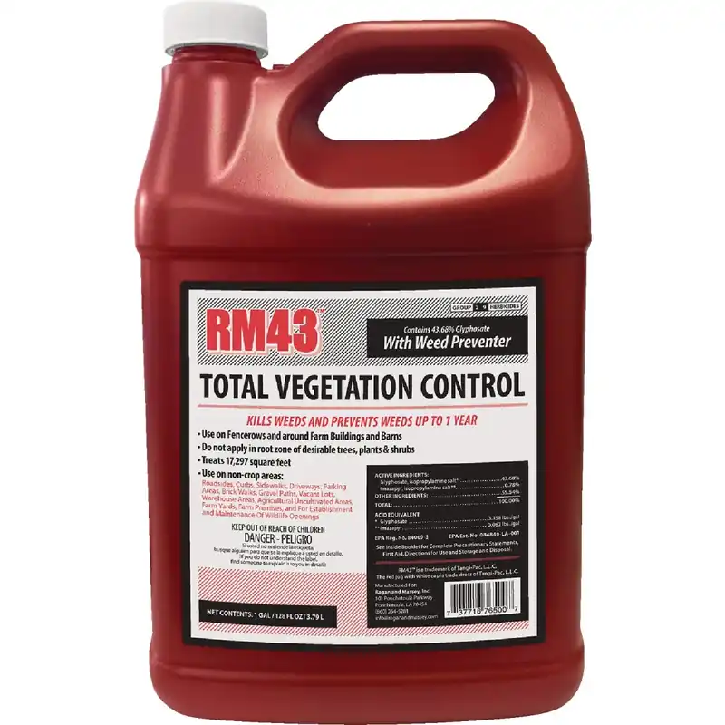 Total Vegetation Control Plus Weed Preventer, Concentrate, 1 Gallon