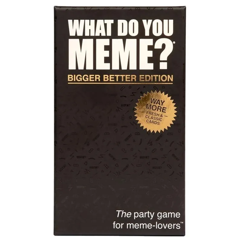 What Do You Meme – Black Edition Party Card Game, 526 Cards For Adults