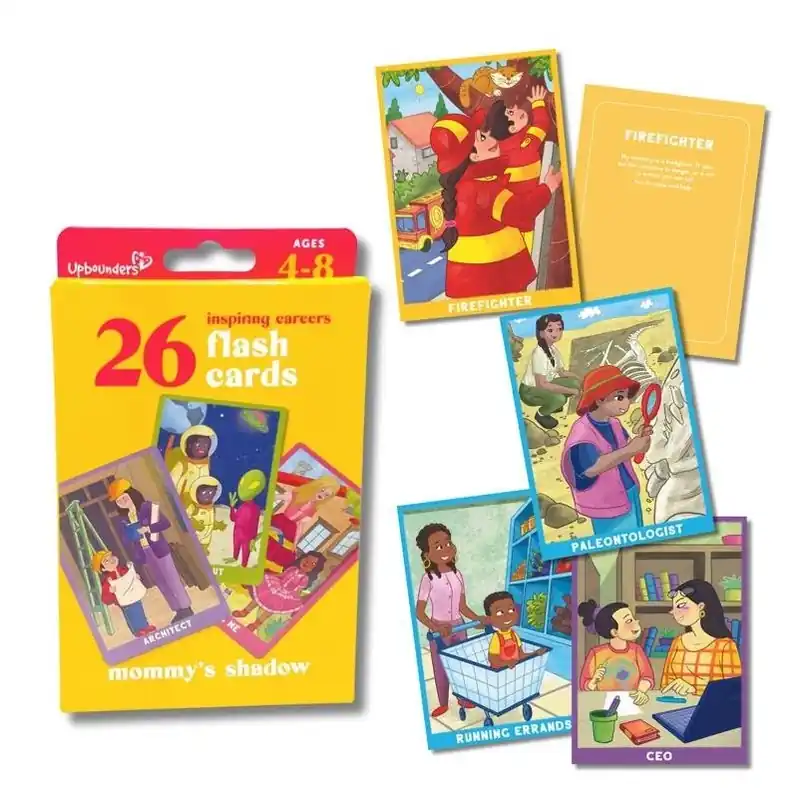 Upbounders Inspiring Careers Flashcards – Mommy’s Shadow Edition