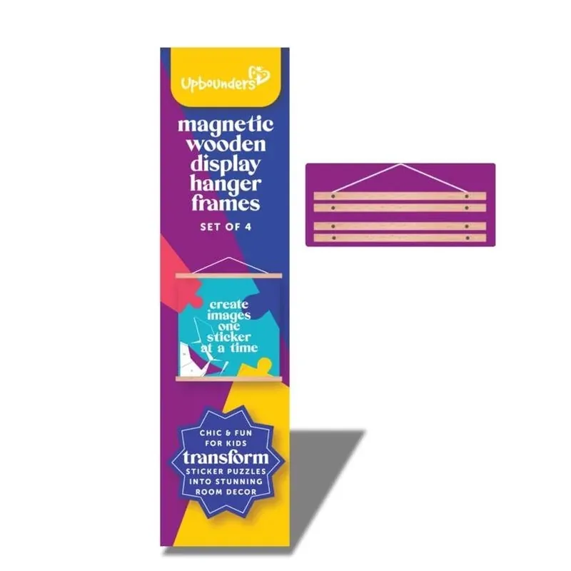 Magnetic Wooden Display Hanger Frames – Upbounders