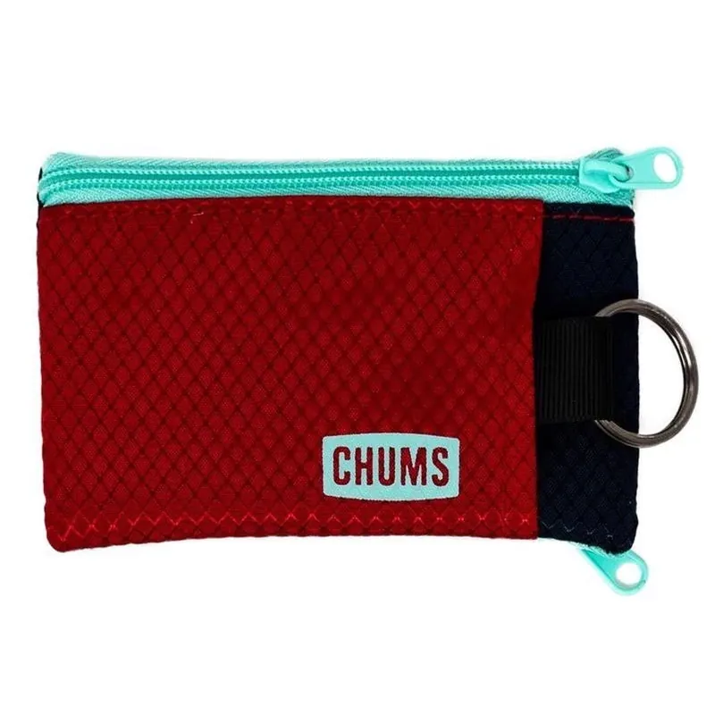 Chums Surfshorts Nylon Water‑Resistant Slim Wallet – Lightweight Travel Companion