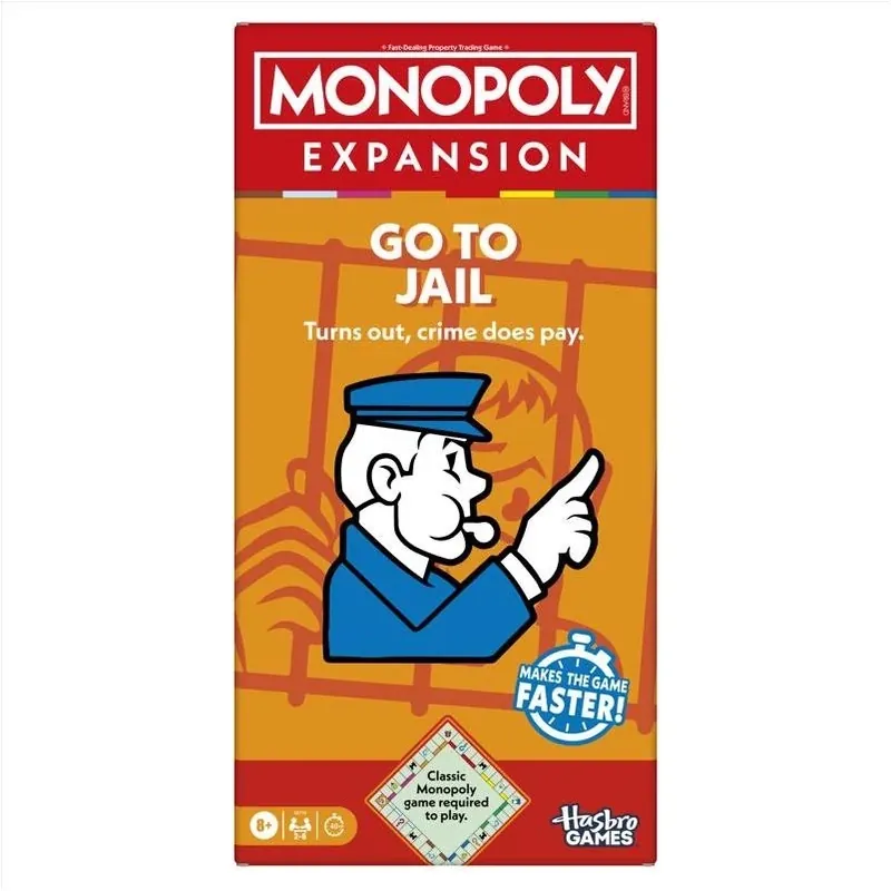 Hasbro Monopoly – Go To Jail Expansion Pack