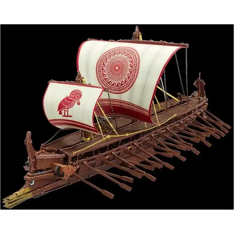 Metal Earth Greek Trireme Model Building Kit – Detailed Ship Puzzle For Ages 14+