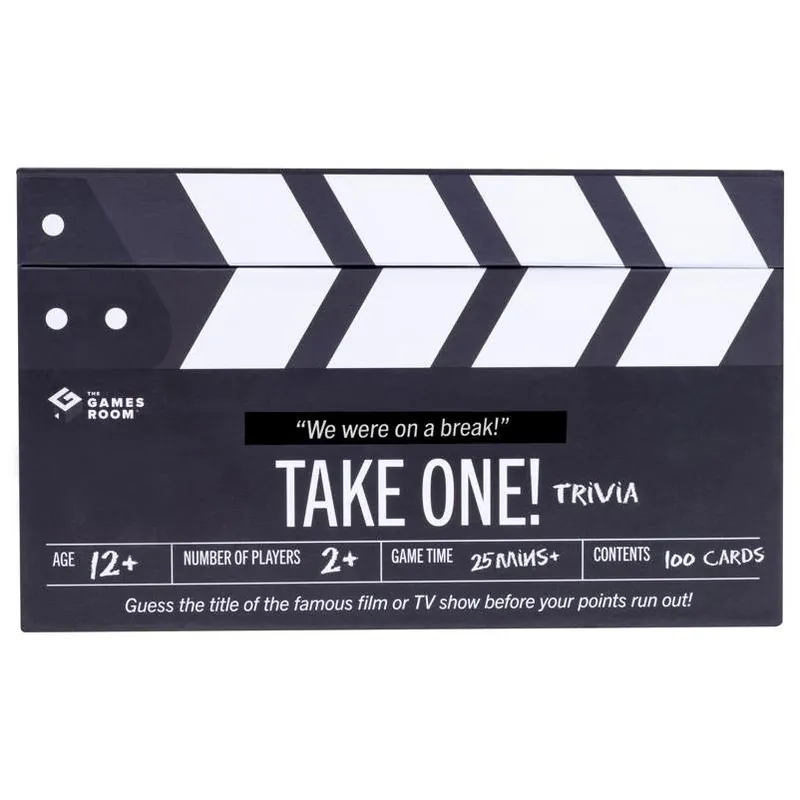 Fizz Take One Clapper Trivia Card Game – Fun Quiz Deck For Parties & Family