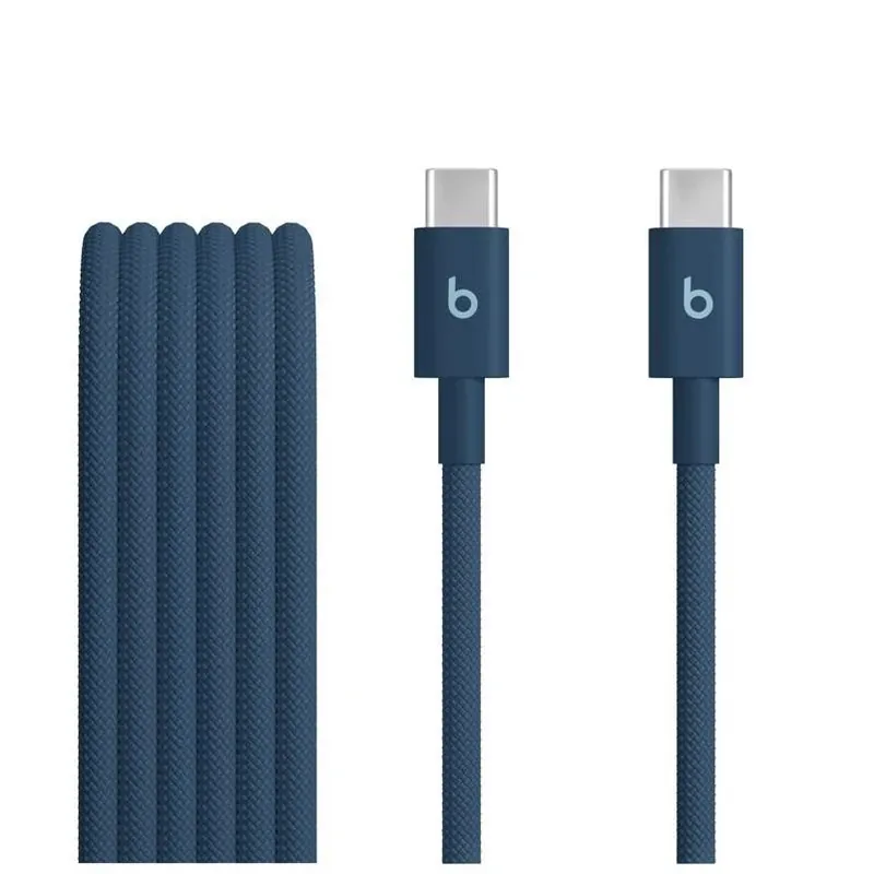 Beats 5‑ft Blue USB‑C To USB‑C Cable – High‑Speed Connection