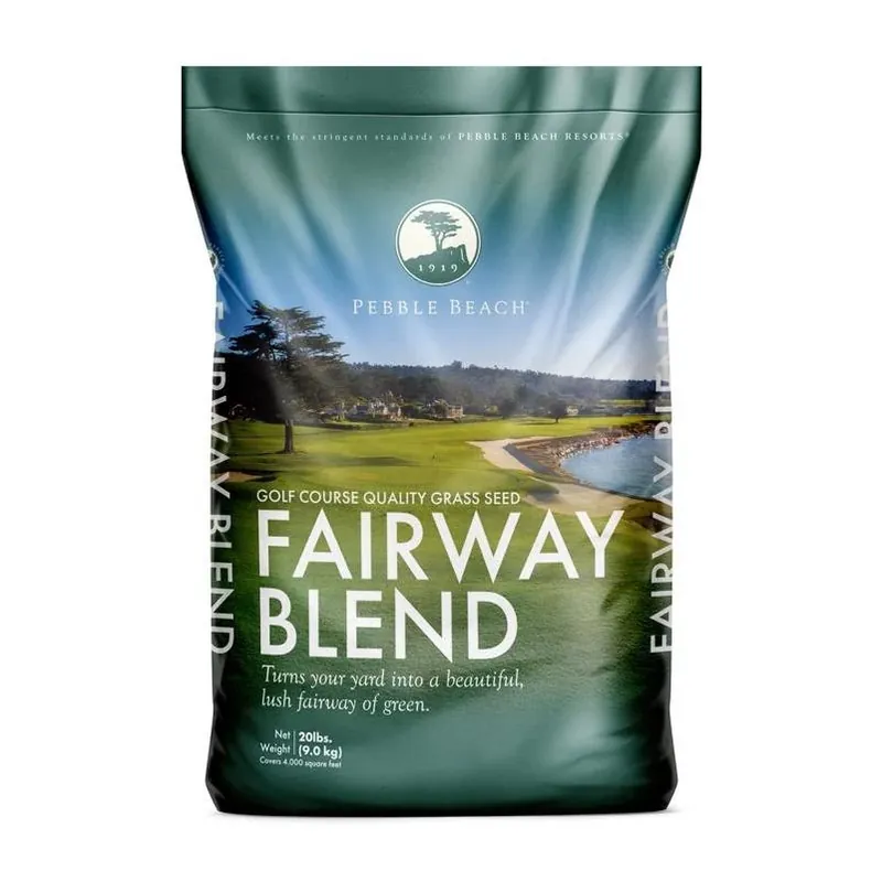 Barenbrug Pebble Beach Perennial Ryegrass Seed – 20 lb For Partial Shade & Sun, Heat‑Resistant