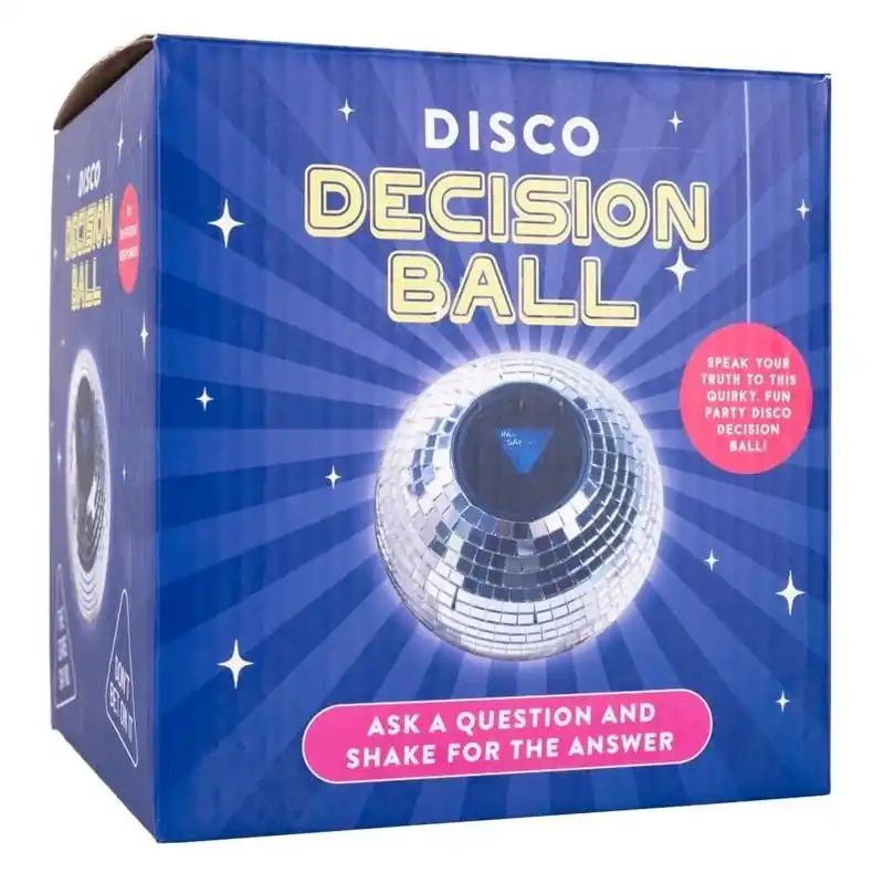 Fizz Disco Decision Ball - Interactive LED Party Spinner For Kids 8+