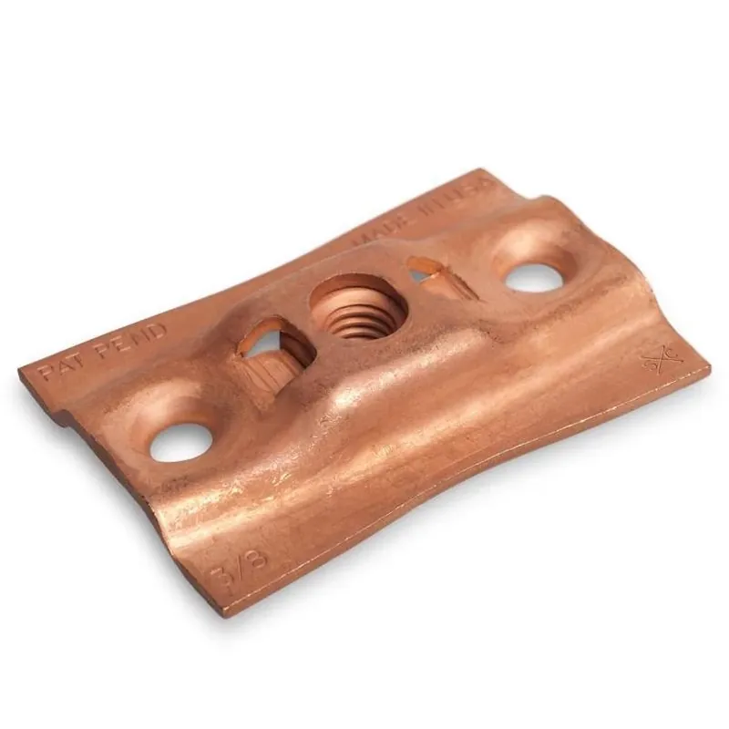 Heavy-Duty 3/8" Copper‑Plated Steel Top Plate Connector – Sioux Chief