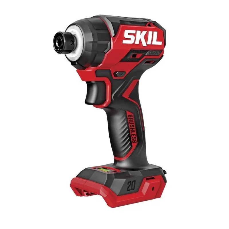 SKIL PWRCORE 20V Brushless 3‑Speed 1/4" Cordless Impact Driver – Tool Only
