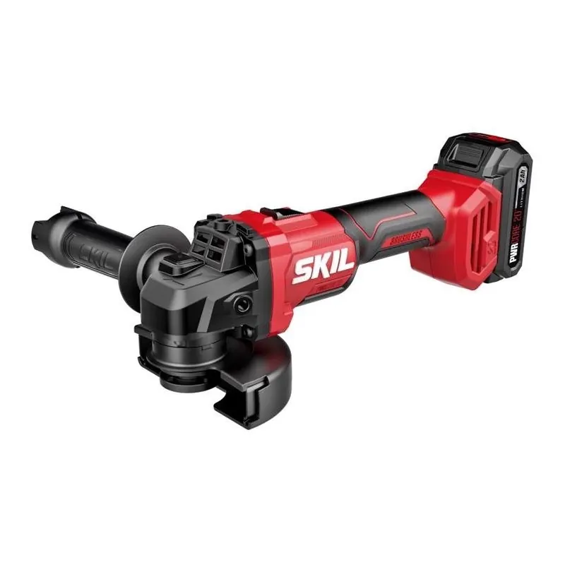 SKIL PWRCORE 20V Brushless 4‑½″ Cordless Angle Grinder Kit With Battery & Charger