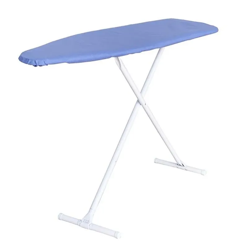Seymour Home Products Heavy‑Duty Ironing Board With Blue Cotton Pad – 35.5" H X 13" W X 53" L