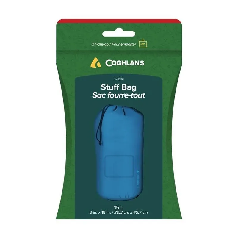 Coghlan‘s 3.96‑gal Blue Nylon Stuff Bag – Compact Storage Solution