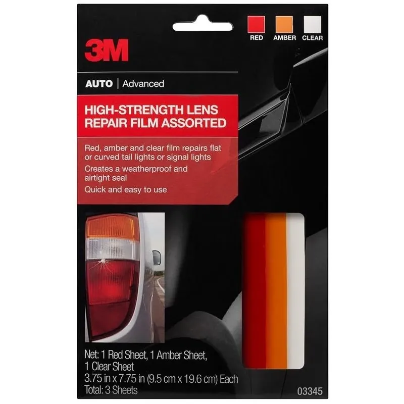 3M Self‑Adhesive Lens Repair Film – Scratch‑Resistant Transparent Protector