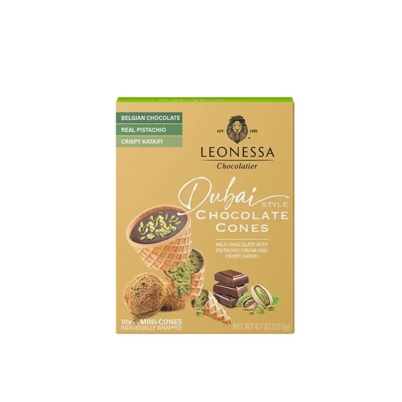 Leonessa Milk Chocolate & Pistachio Cream Candies – 4.7 oz Gourmet Treats