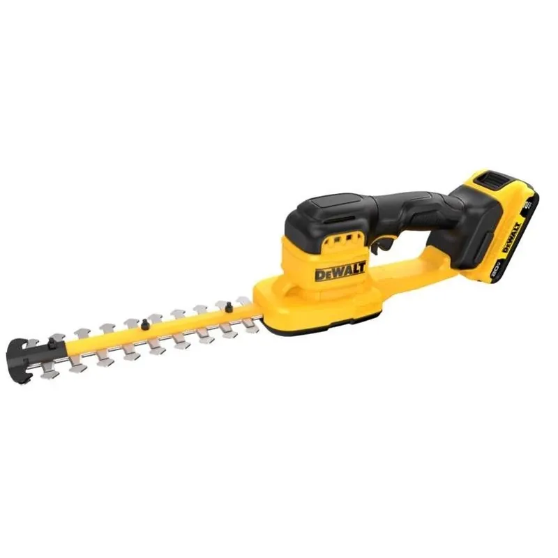 DeWalt 20V Cordless 8‑Inch Hedge Trimmer Kit With Battery & Charger
